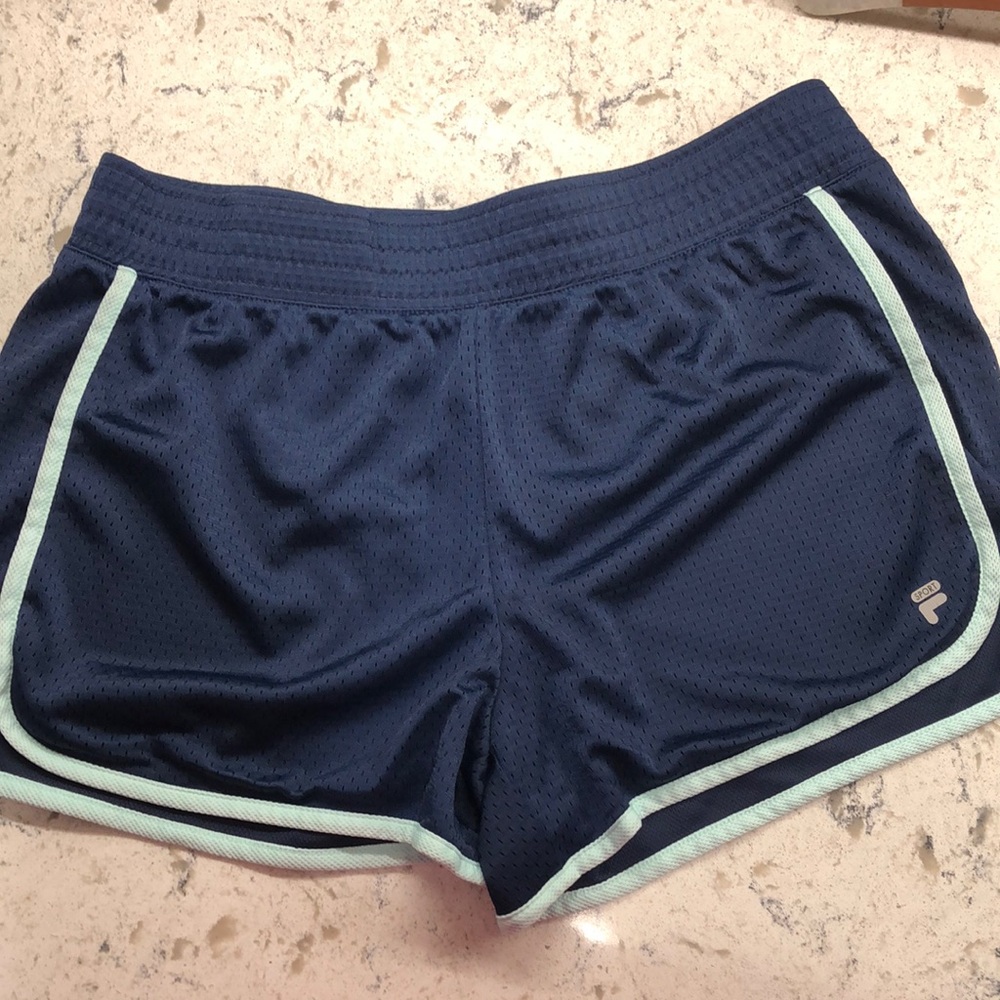 Fila Sport navy athletic shorts large